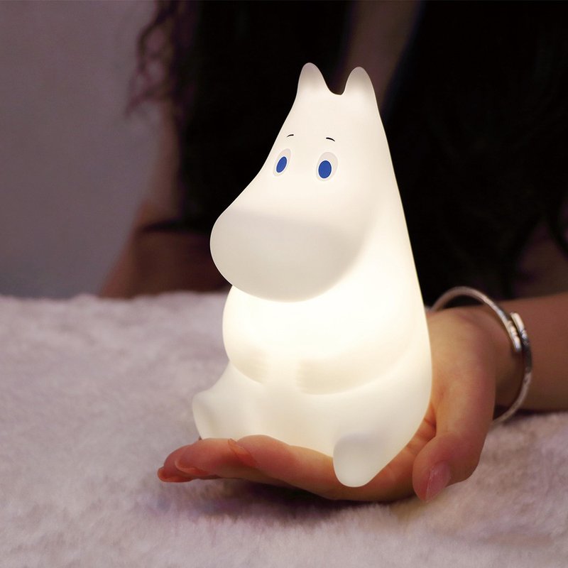 VIPO 噜噜米(姆明)夜灯 (13cm) - 玩偶/公仔 - 塑料 多色