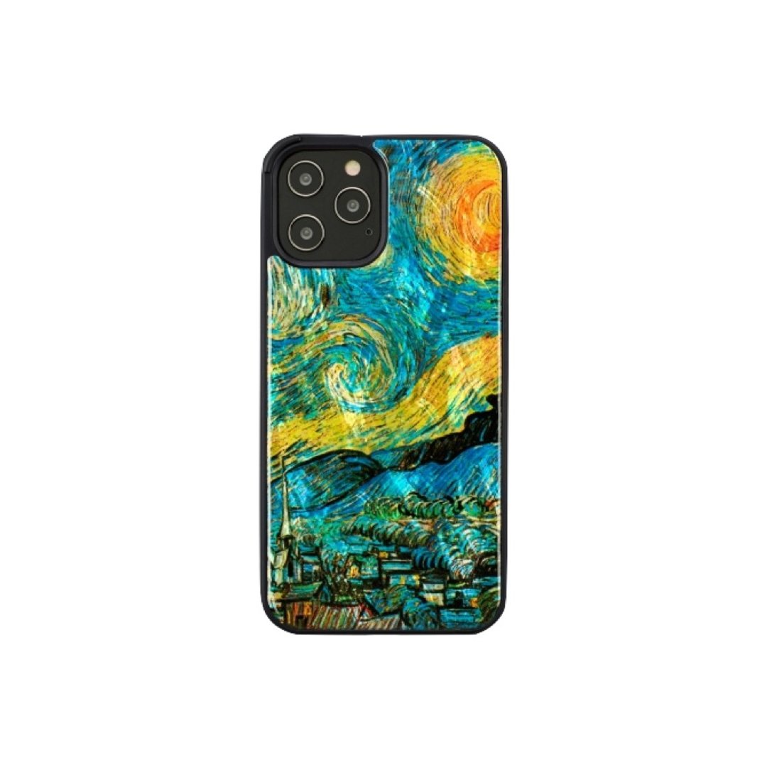 Man&amp;wood iPhone 12 / 12 Pro 天然贝壳 造型保护壳-星夜星夜 - 手机壳/手机套 - 贝壳 多色