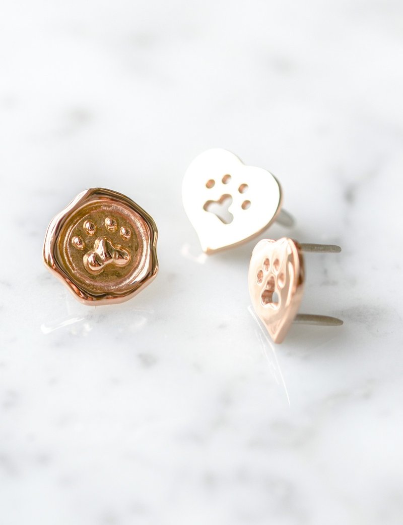 Option to attach 18-karat gold parts to a special cat-style Cambridge bag - 侧背包/斜挎包 - 其他金属 粉红色