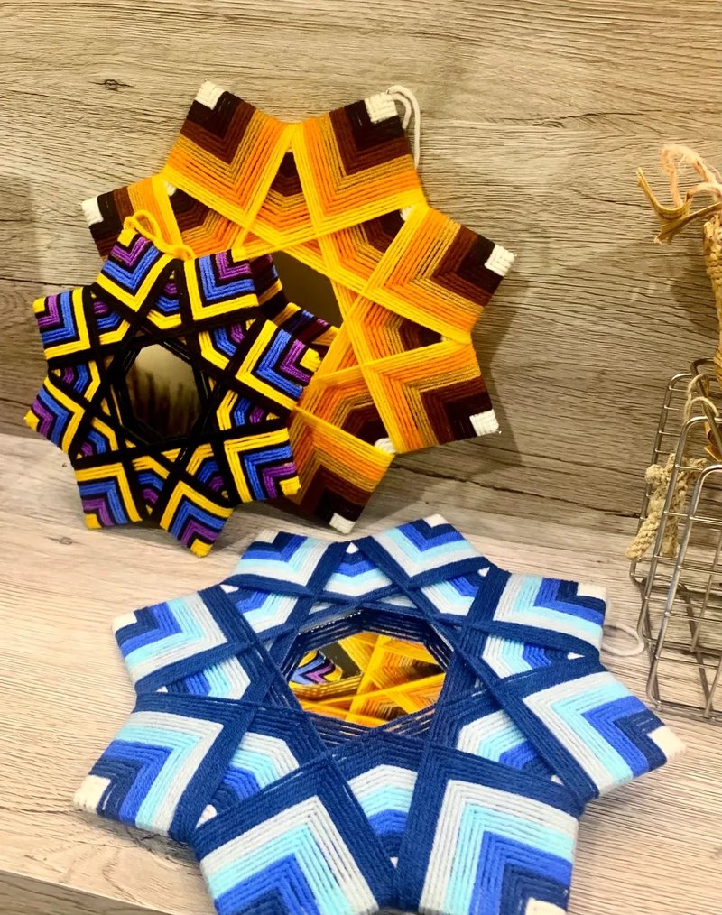 正念手作【星之花】八角花编手作坊 - 编织/羊毛毡/布艺 - 棉．麻 