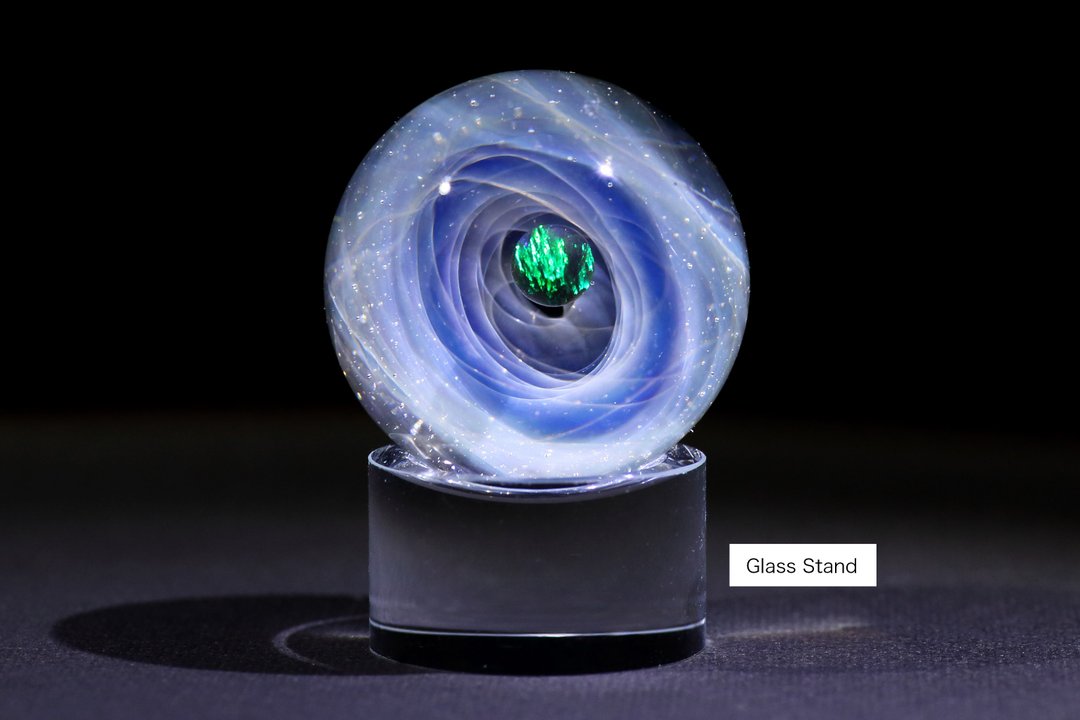 26mm 宇宙玻璃球摆设 no.M020 - 摆饰 - 玻璃 蓝色