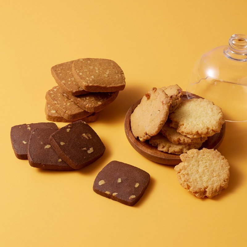 【喜憨儿】招牌手工饼干 I 100片派对组 I 单片装 - 手工饼干 - 新鲜食材 