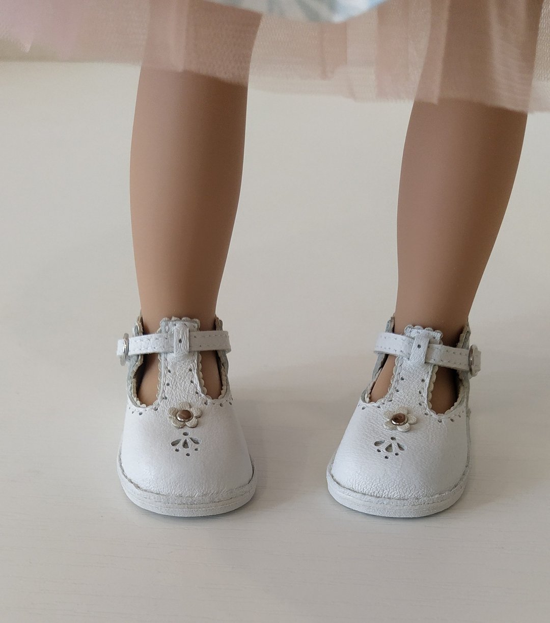 Gotz Little Kidz doll 36 cm shoes - 玩偶/公仔 - 真皮 白色