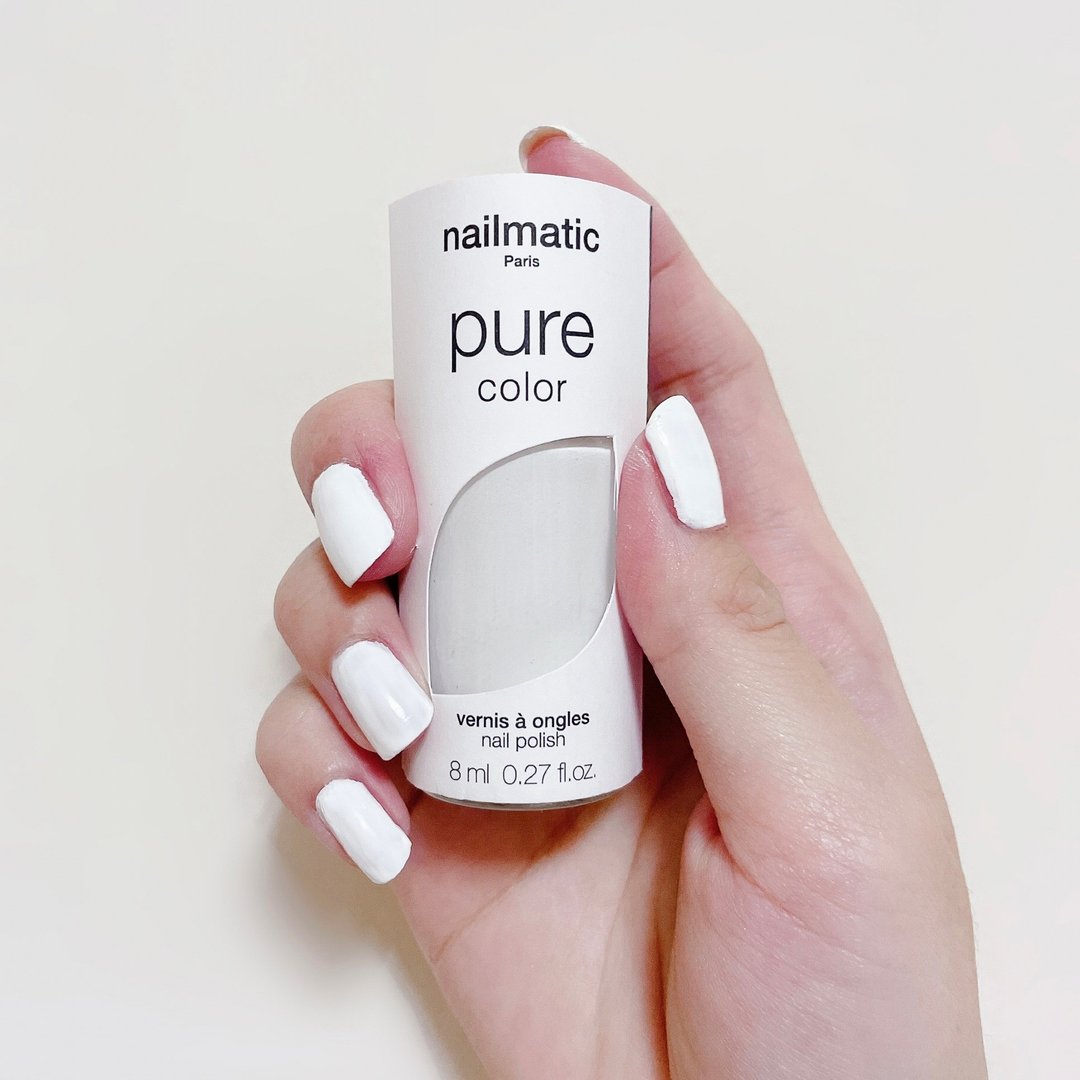 nailmatic 纯色生物基经典指甲油-YSE-月光白 - 指甲油/指甲贴 - 树脂 白色