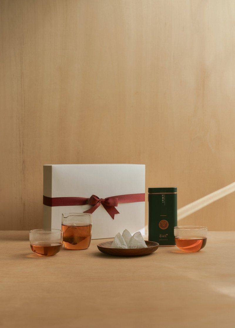 【礼盒】TG X 慕耕活 匠韵红 茶包 茶具礼盒 AVPA铜奖 - 茶 - 其他金属 白色