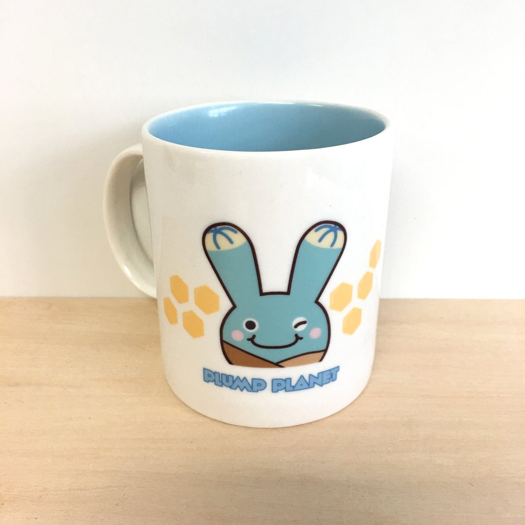 【Plump Planet Friends】陶瓷杯/礼物 | 蜜糖 碧光环双子(小光)  - 咖啡杯/马克杯 - 陶 粉红色