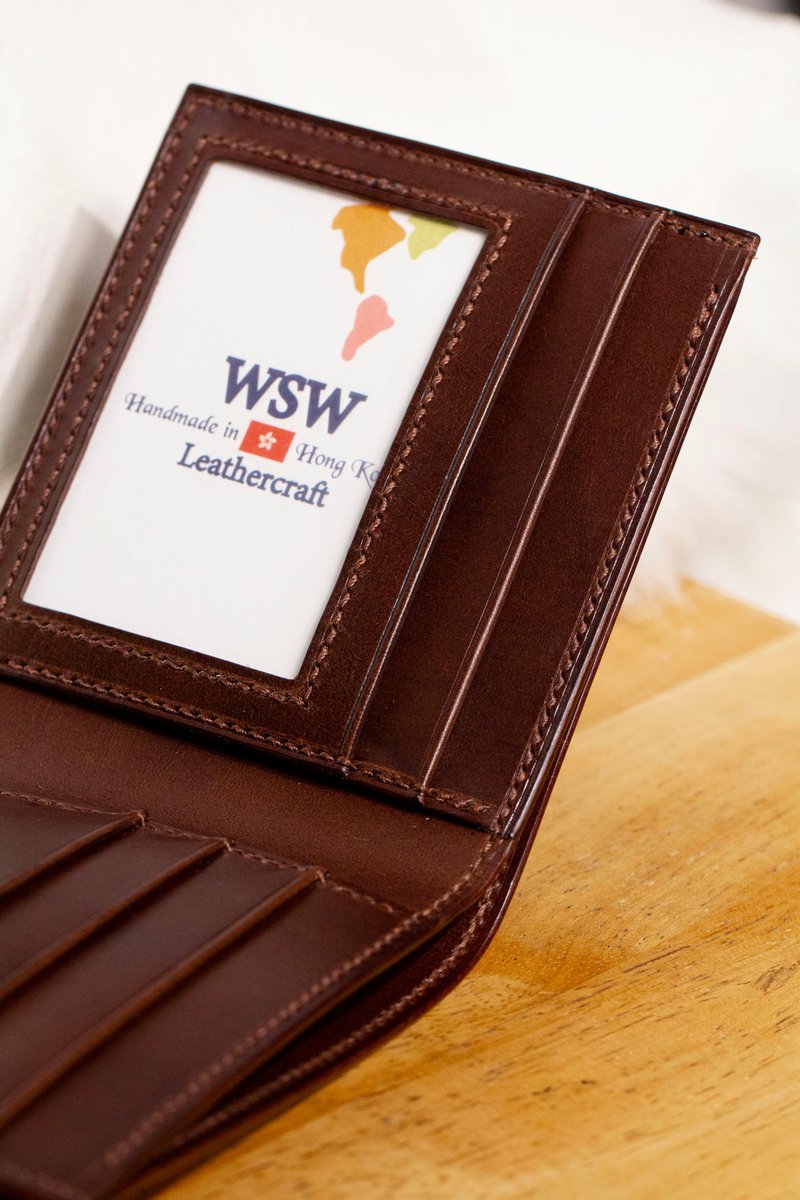 钱包/真皮/牛皮/订制/手工/现货一个 - 皮夹/钱包 - 真皮 咖啡色