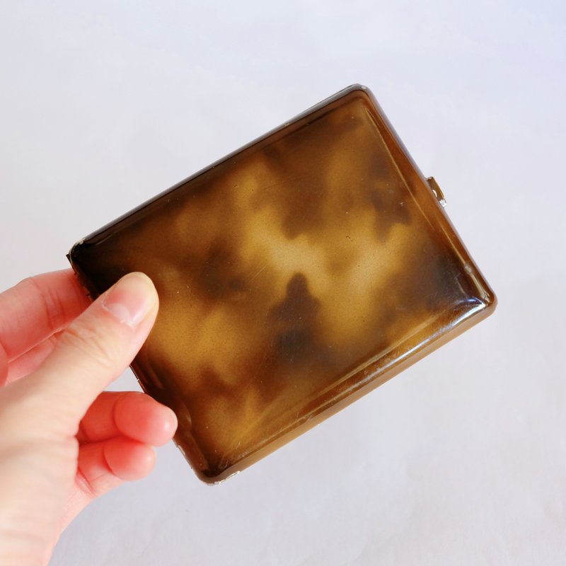 法国复古啡色烟盒 - 其他 - 其他金属 咖啡色