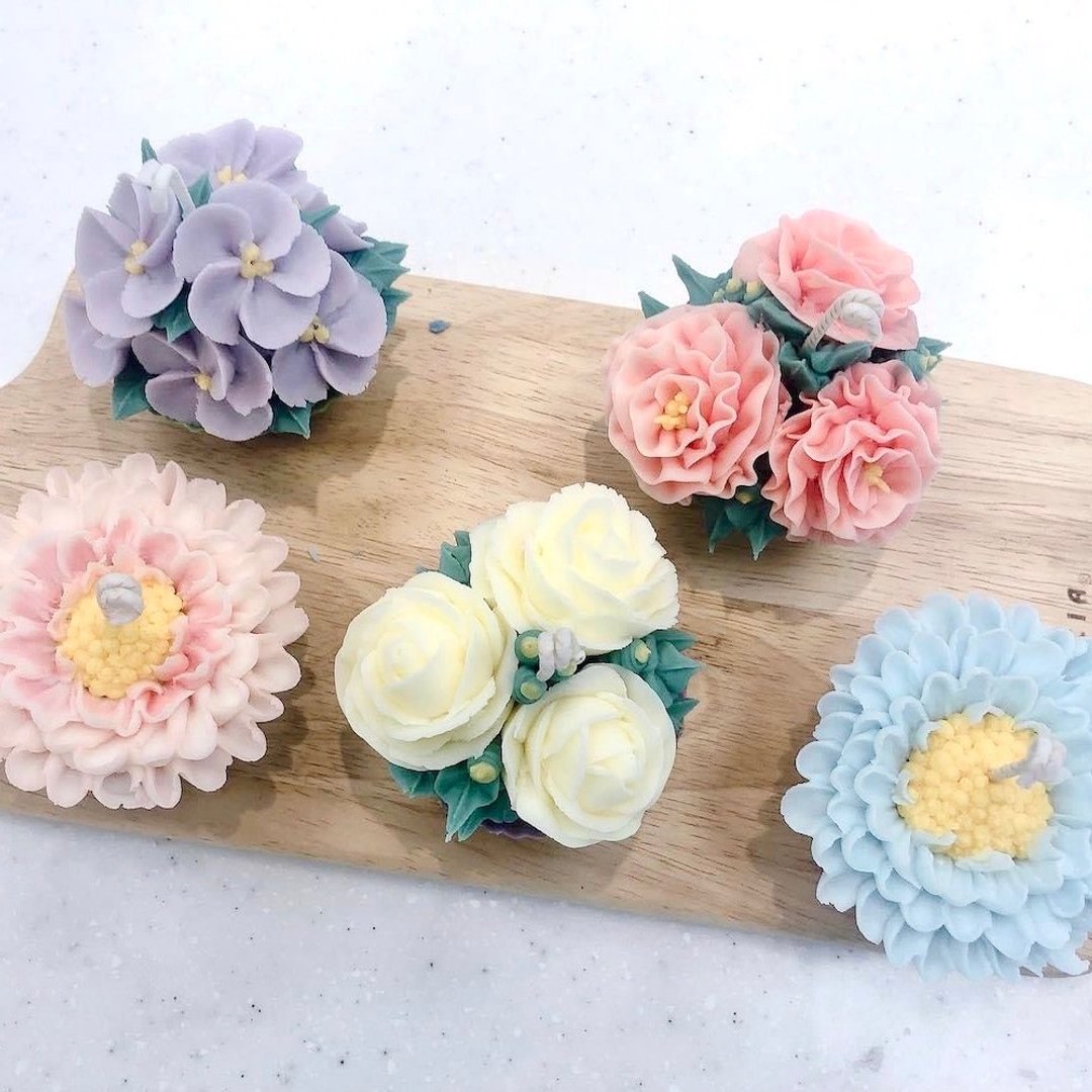 【青手作DIY】 韩式豆蜡挤花 课程 - 下单前请先私讯预约 - 其他 - 其他材质 