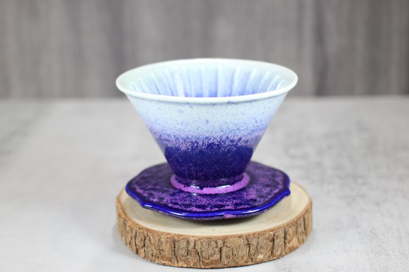 【沐春生活】晓樱 50 度角滤杯 自然釉咖啡滤杯 莺歌烧 - 咖啡壶/周边 - 瓷 