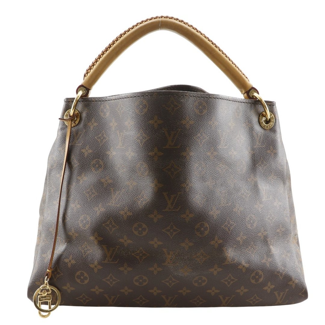 【日本直送】路易威登 LOUIS VUITTON Artsy MM 肩背包 M40249 Monogram 帆布 棕色 女仕【二手】 - 侧背包/斜挎包 - 人造皮革 咖啡色
