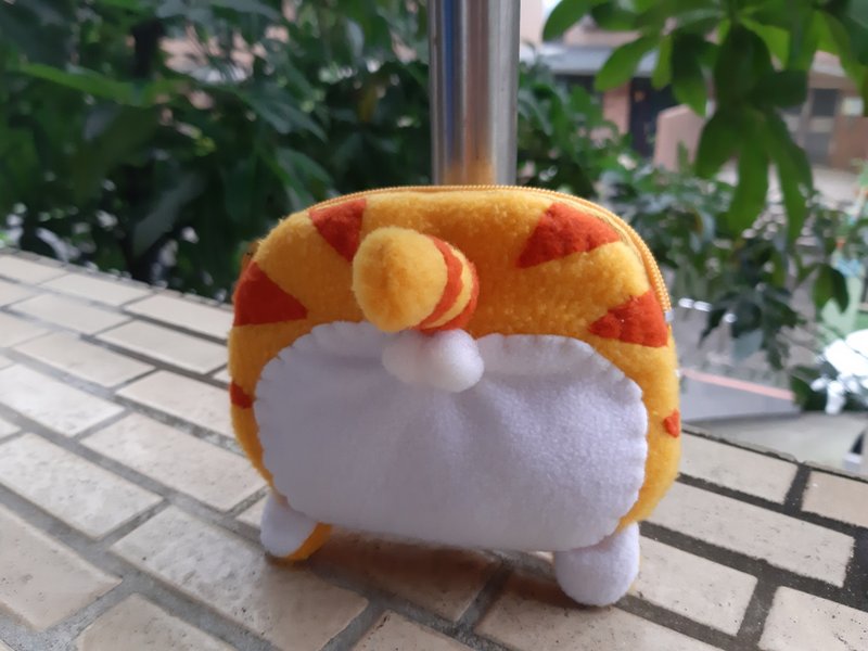 猫咪屁屁/狗狗屁屁零钱包 - 零钱包 - 棉．麻 