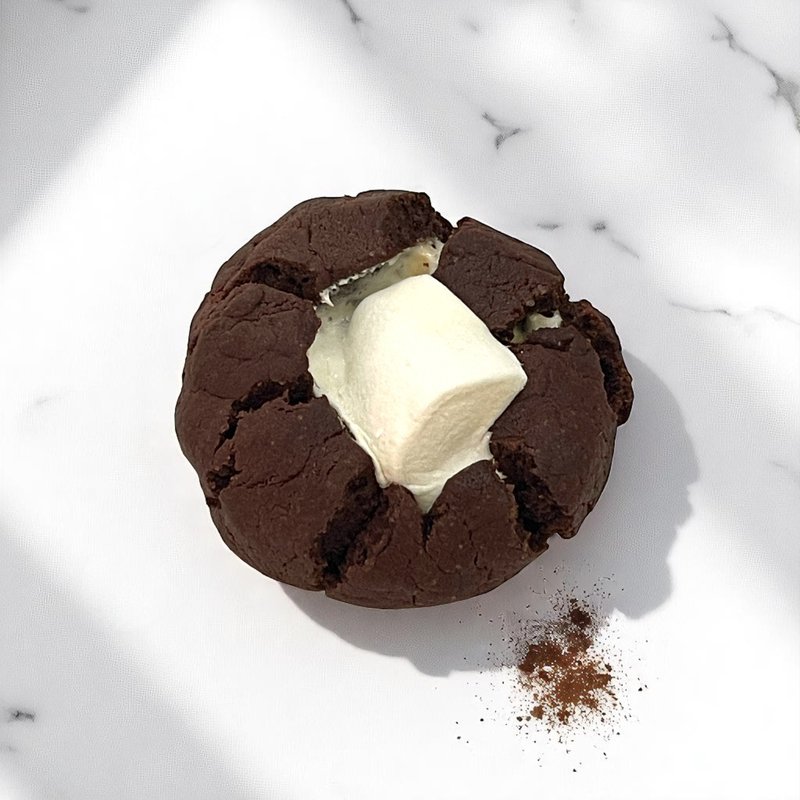 美式软饼干 夜味棉 - 蛋糕/甜点 - 其他材质 白色