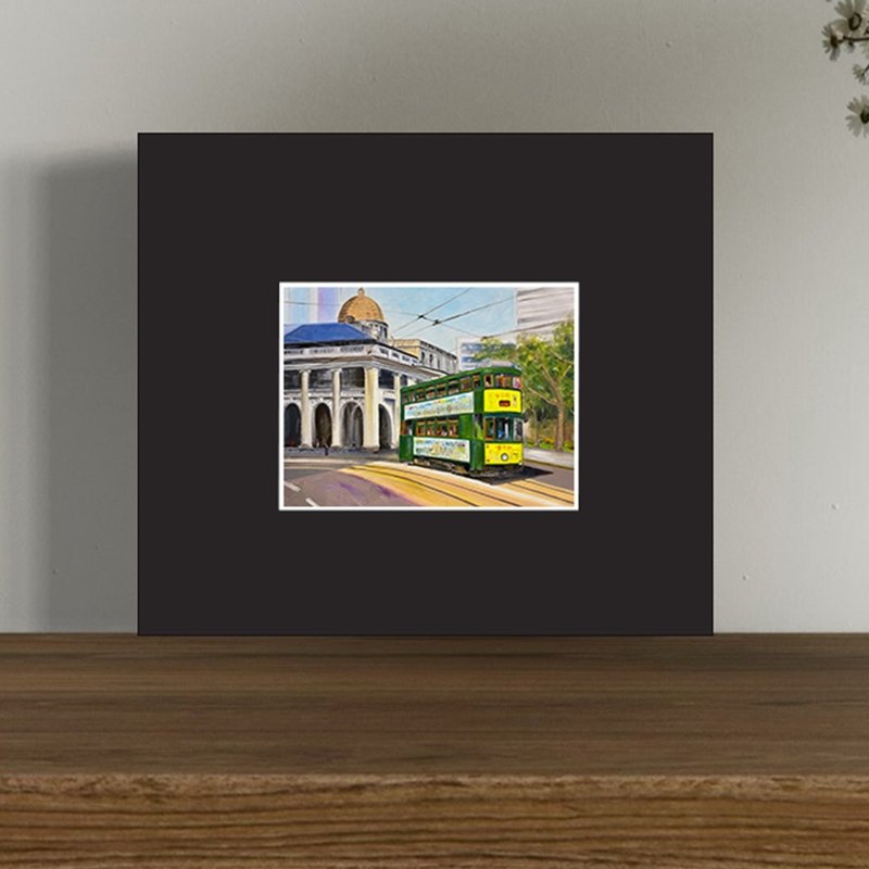 WIT007 香港叮叮, 2021 - 插画/绘画/写字 - 纸 