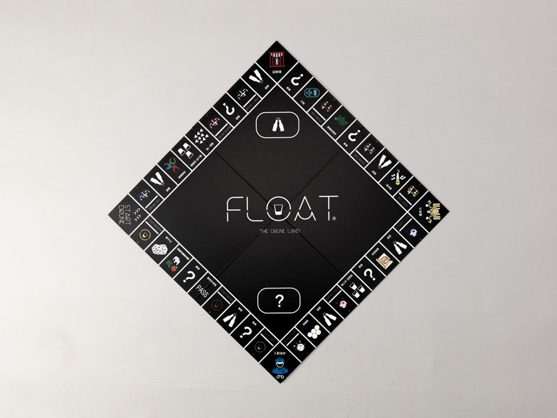 The Drunk Land 酒精大亨 - 桌游/玩具 - 纸 黑色