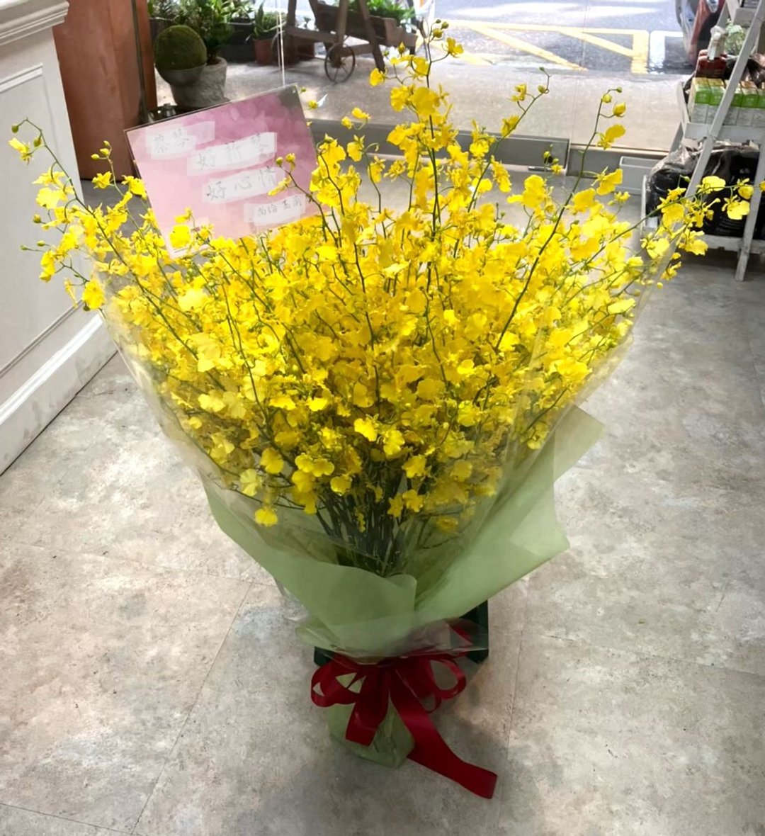 鲜花系列~文心兰花束 精致花 台北市外送包邮典华优惠券 - 干燥花/捧花 - 植物．花 