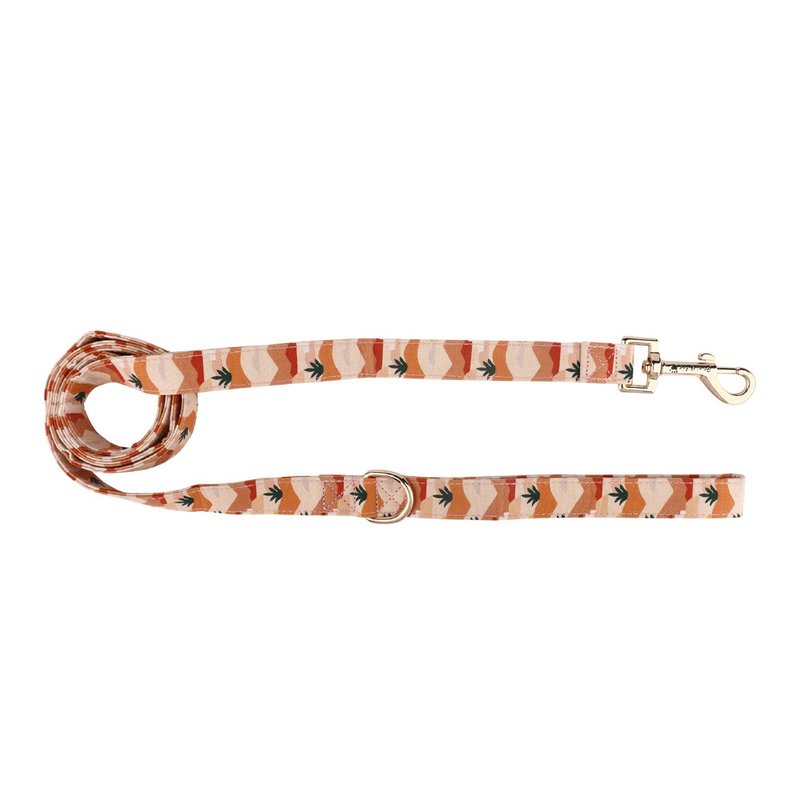 原创设计/纯棉亲肤/防泼水 | 猫狗牵绳-沙漠落日 Pawsholic爪迷 - 项圈/牵绳 - 其他材质 