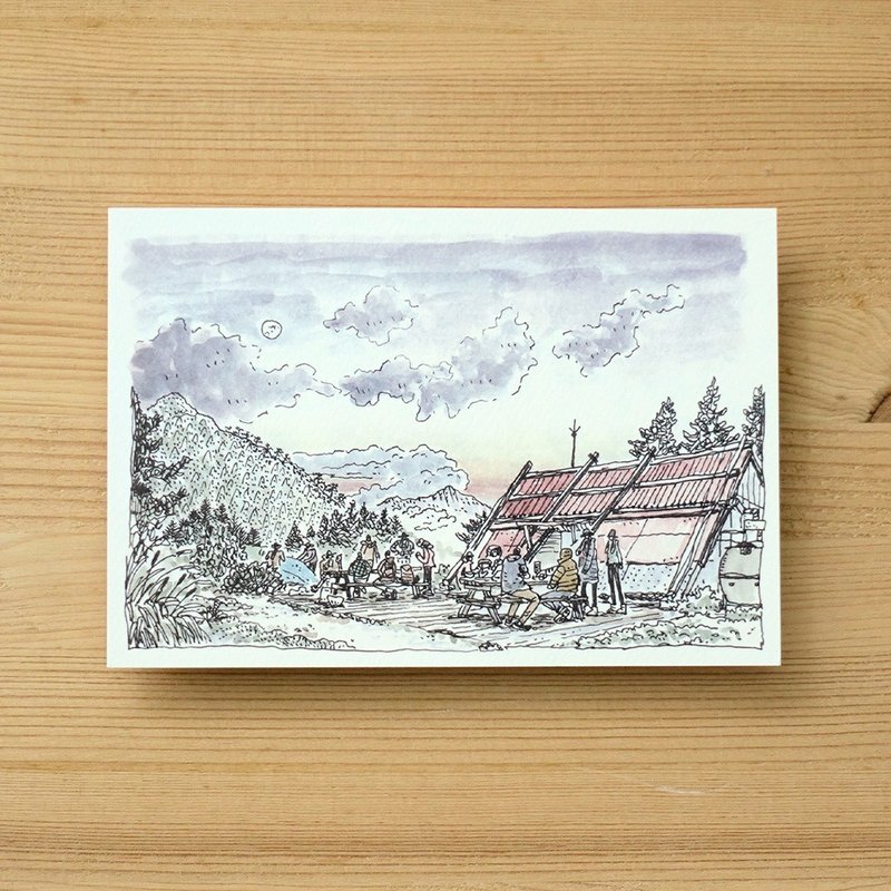 慢漫生活明信片－新达山屋 - 卡片/明信片 - 纸 