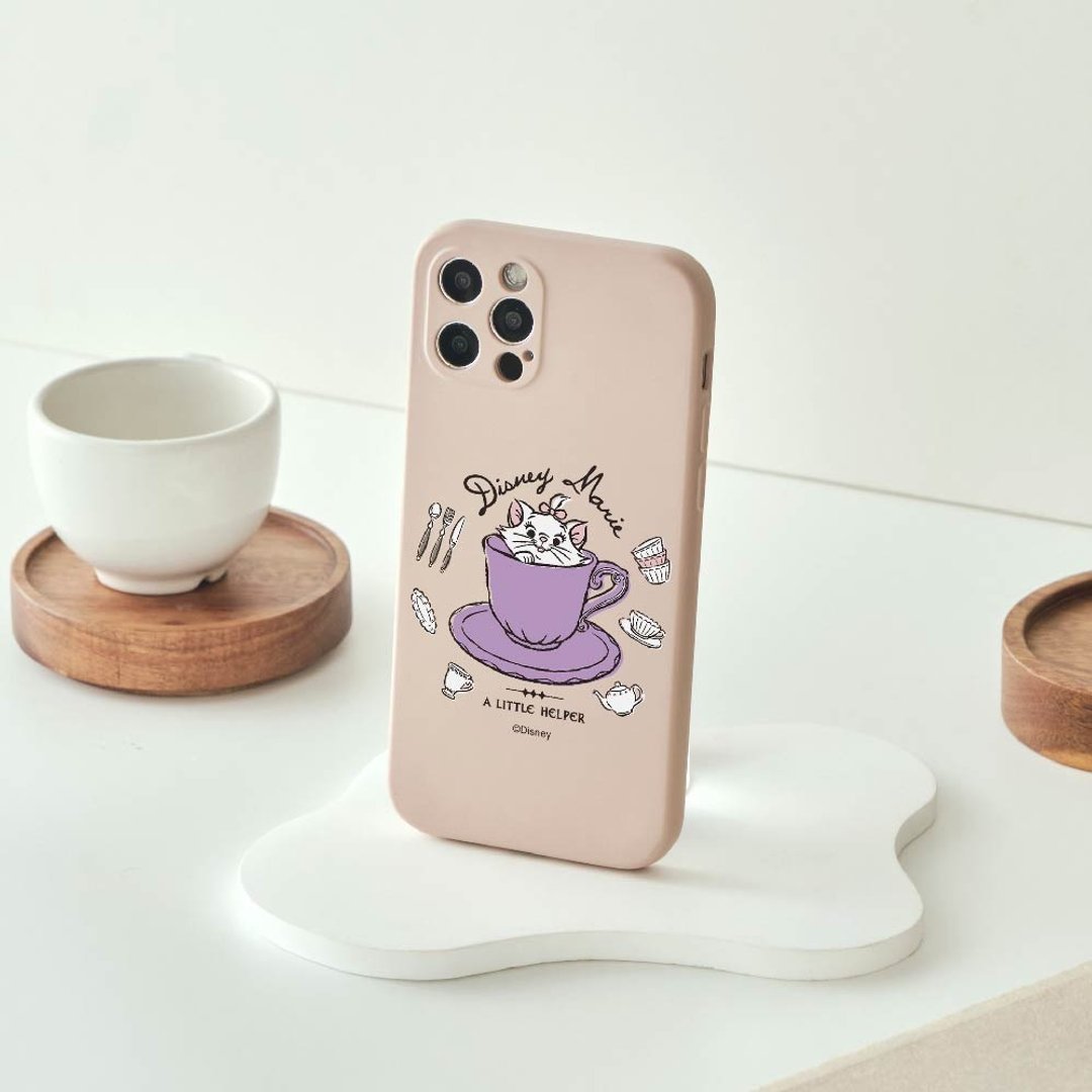 Disney Cats And Dogs-玛丽猫款午茶时光全包iPhone手机壳 - 手机壳/手机套 - 硅胶 多色