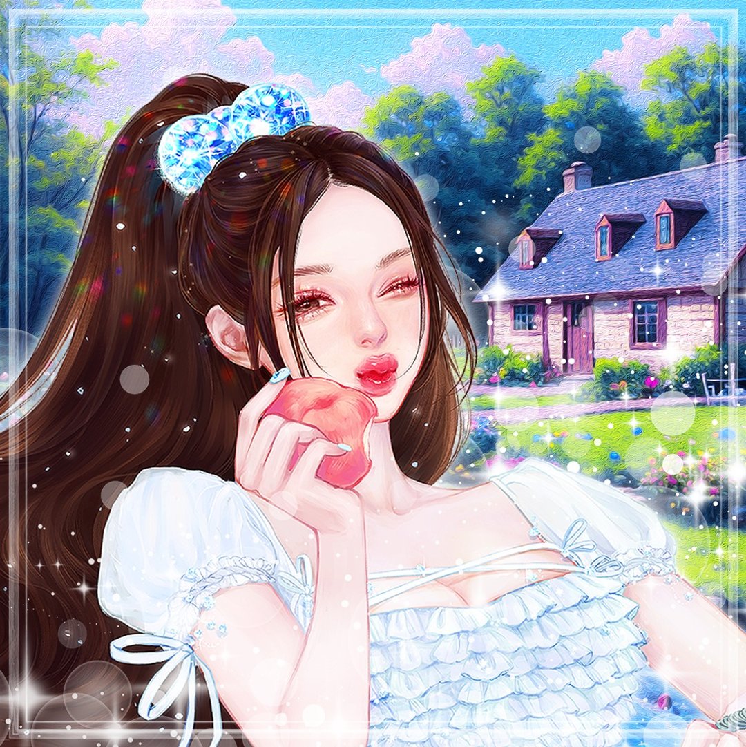 (水果篮)尼族(5Color) - 贴纸 - 纸 多色