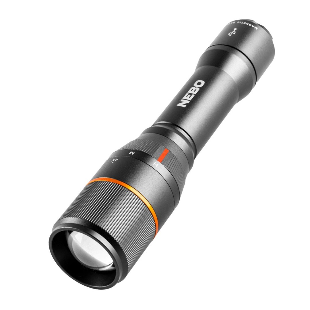 【NEBO】达文西 切换型手电筒-USB充电 1500流明 IP67 - 露营用品 - 其他金属 黑色