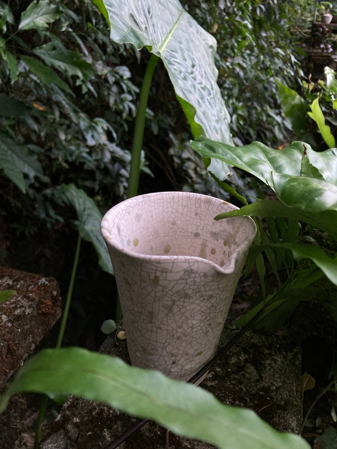 泼彩 开片茶海 05 - 茶具/茶杯 - 陶 