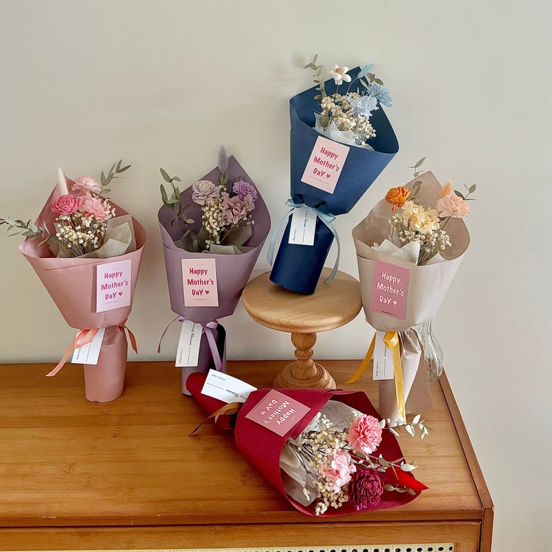 sueing_blossom  简约风康乃馨干燥花束 - 干燥花/捧花 - 植物．花 