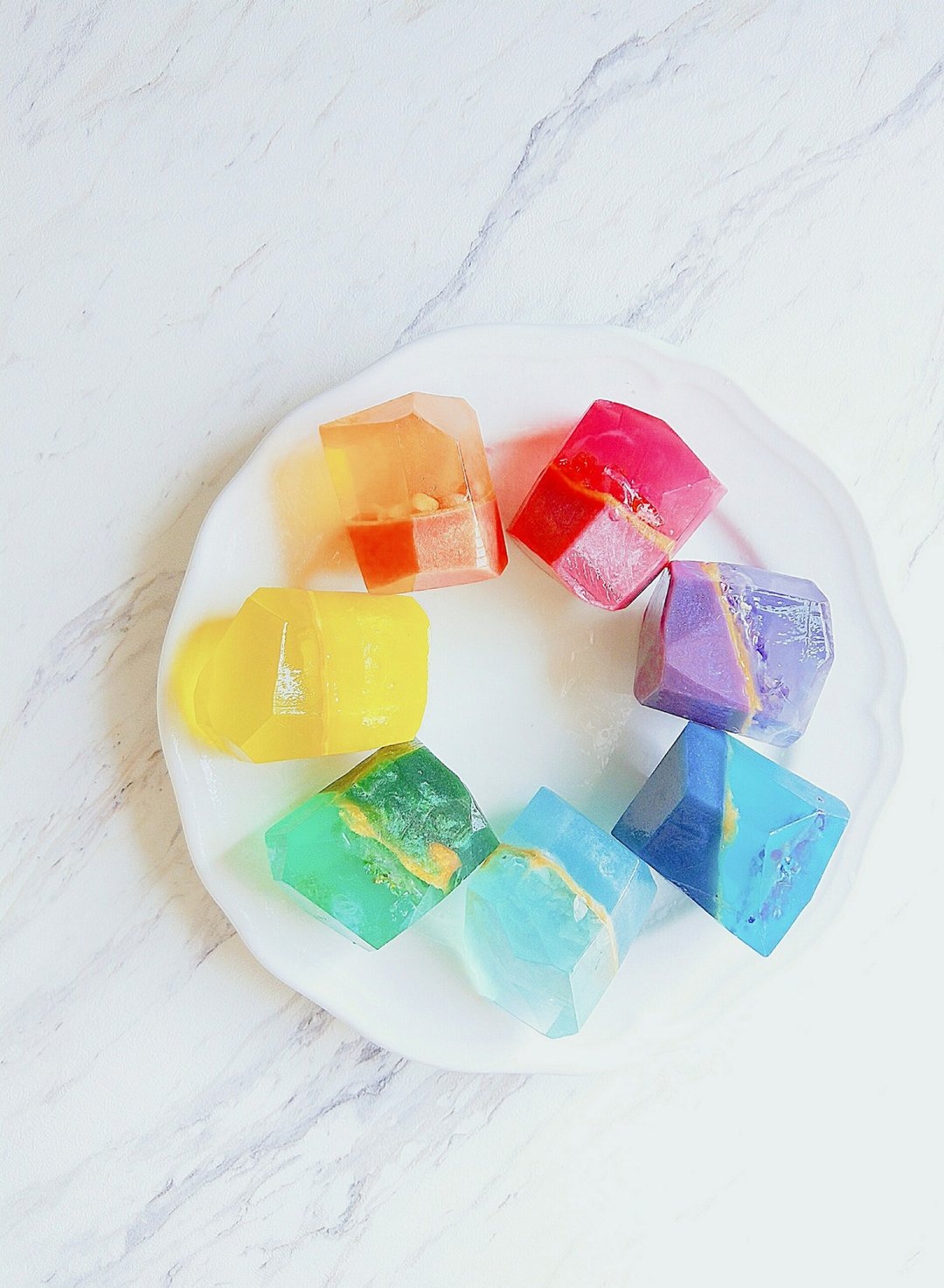 Rainbow soap class 缤纷彩虹-宝石皂创作课 【两人成班】 - 其他 - 其他材质 