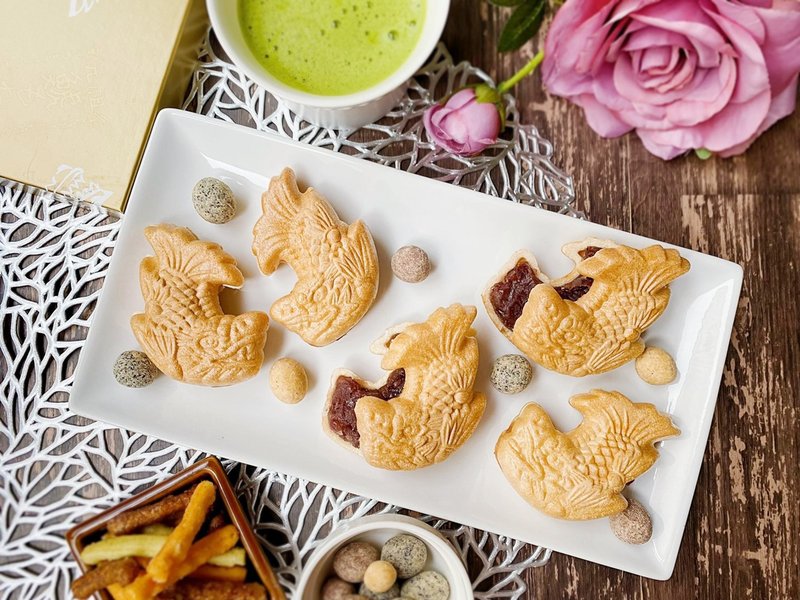 【日本百年老店 】名古屋铭菓  元祖 鯱最中 / 12入装 - 蛋糕/甜点 - 新鲜食材 咖啡色