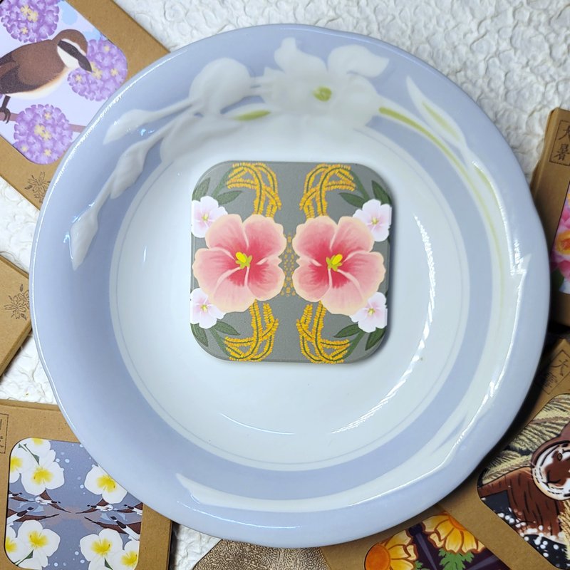 二十四节气 花砖杯垫 陶瓷杯垫 - 杯垫 - 陶 多色