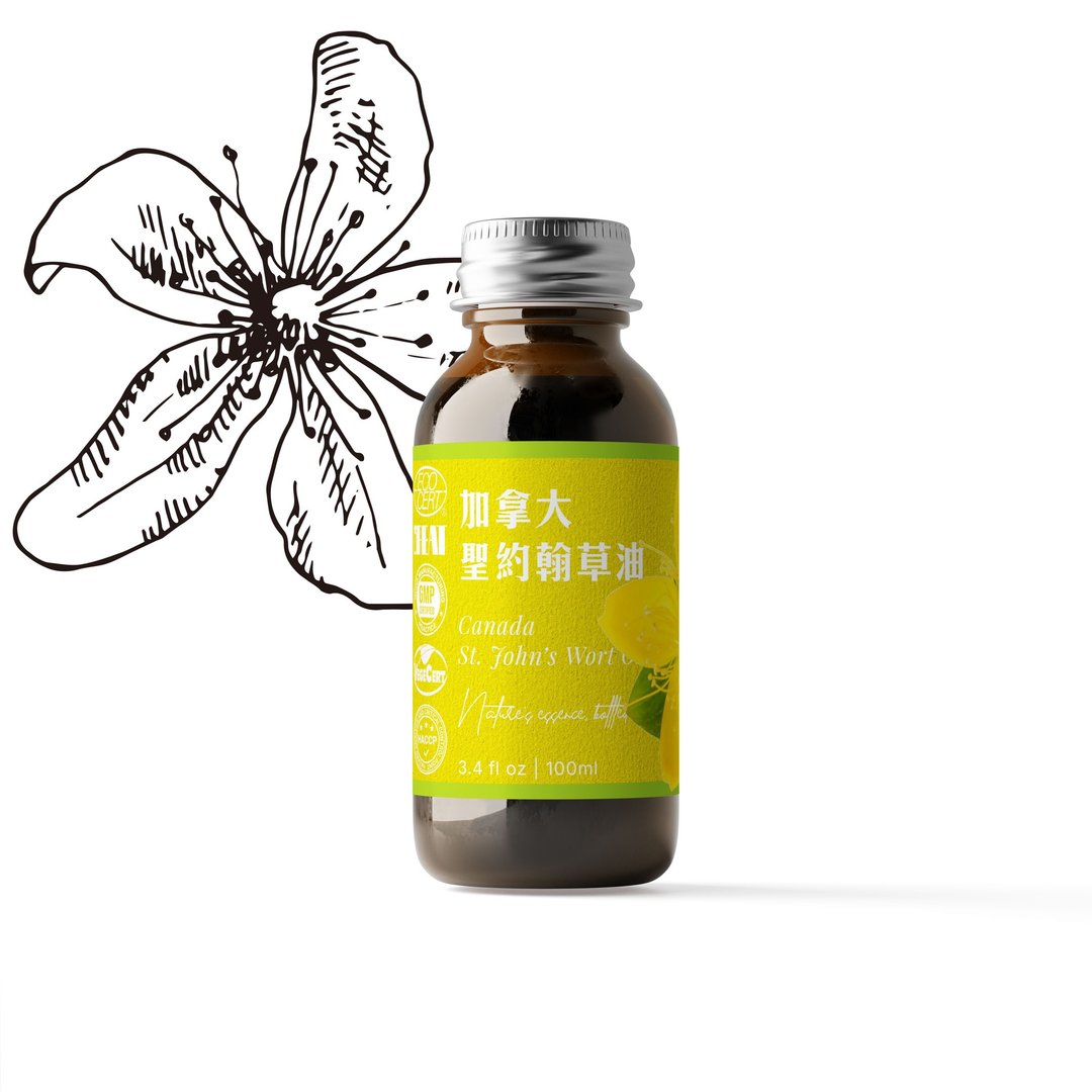 【卡佛香】加拿大圣约翰草浸泡油 - 身体护肤/按摩油 - 塑料 咖啡色