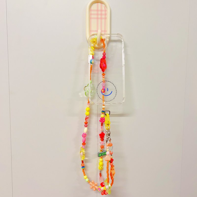 童趣风手机斜孭链 - 挂绳/吊绳 - 塑料 