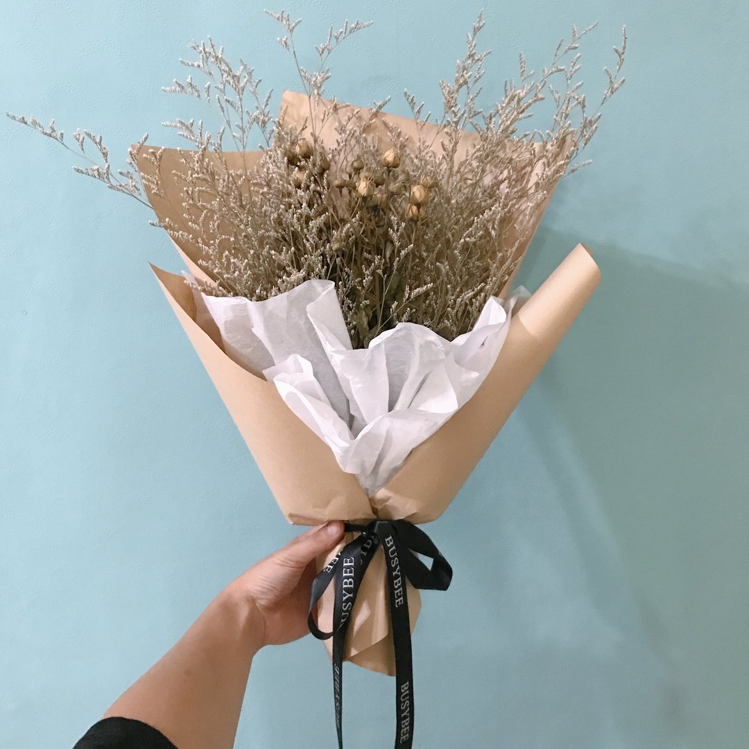 {BUSYBEE}无印风格 清新干燥花束 - 摆饰 - 植物．花 