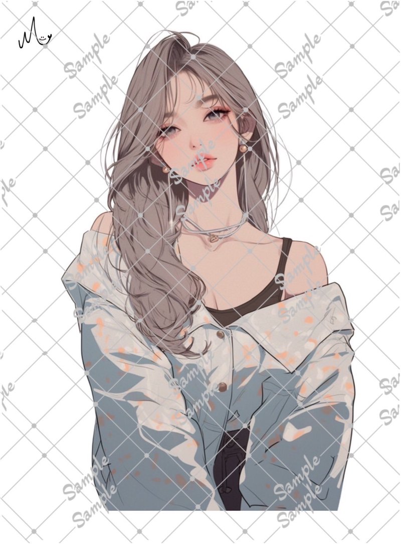 原创人物贴纸 - 贴纸 - 纸 
