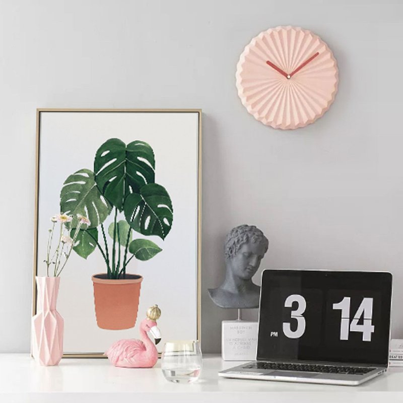 盆栽意趣 – 龟背芋-画/植物/餐桌布置/拍照道具/咖啡厅/客厅/ - 海报/装饰画/版画 - 其他材质 绿色