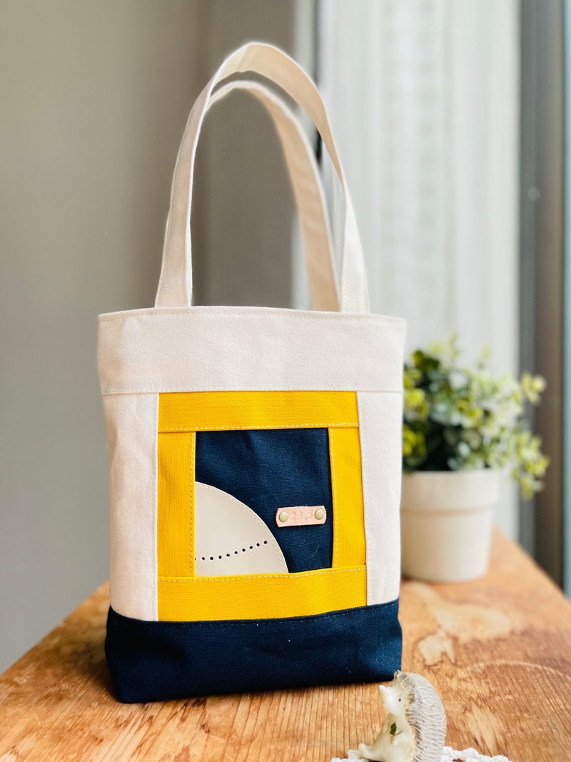 回归提包 - 手提包/手提袋 - 棉．麻 黑色