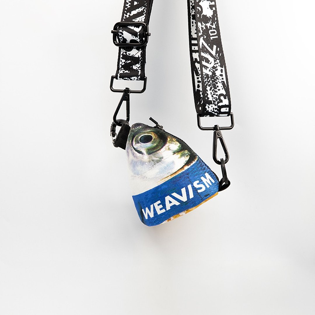 WEAVISM织本主义 迷你虱目鱼头包 - 其他 - 棉 灰色