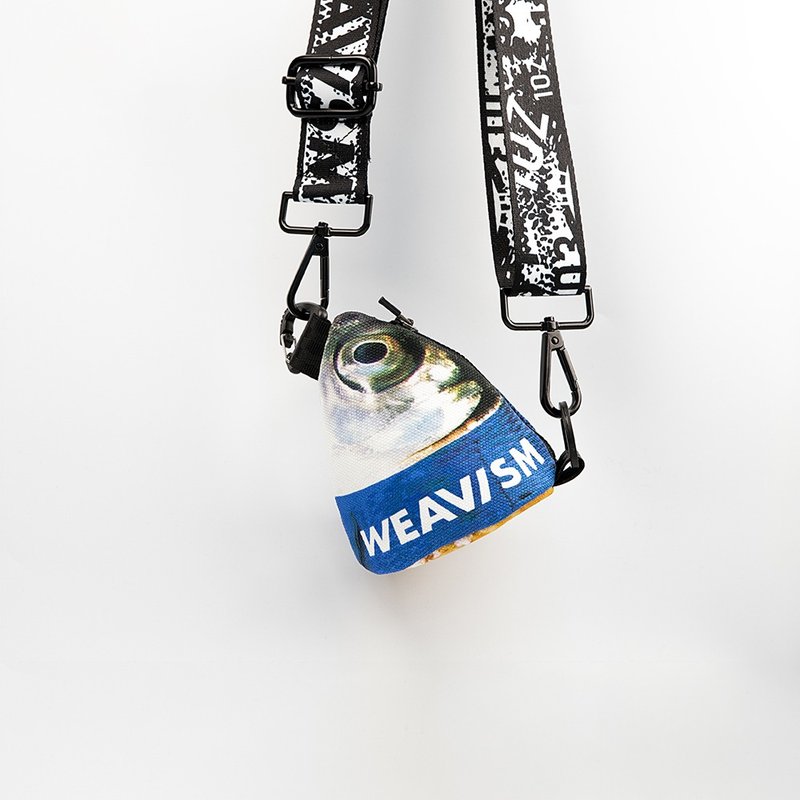 WEAVISM织本主义 迷你虱目鱼头包 - 其他 - 棉 灰色