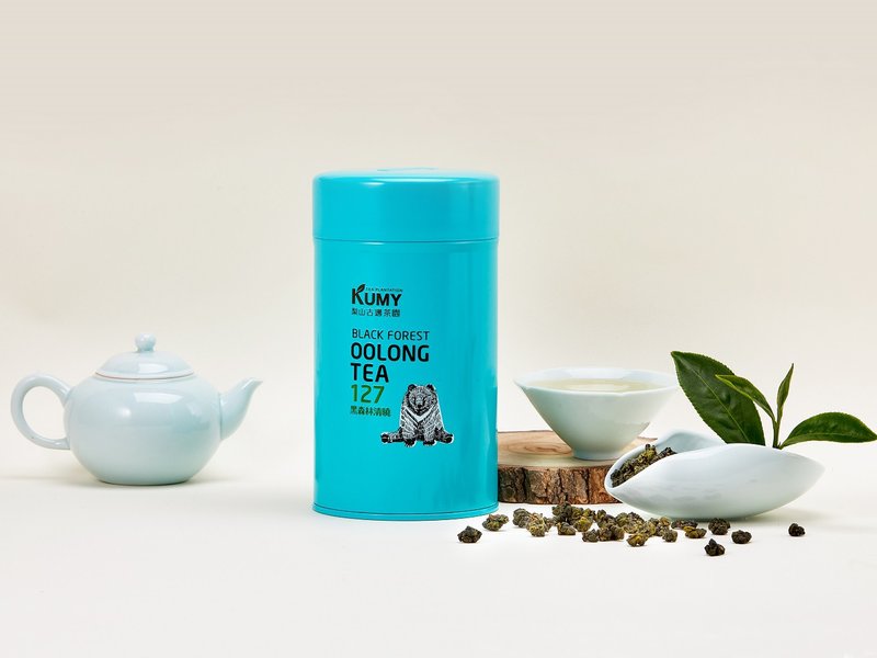 梨山黑森林清晓127清香乌龙茶, 150克 - 茶 - 新鲜食材 蓝色