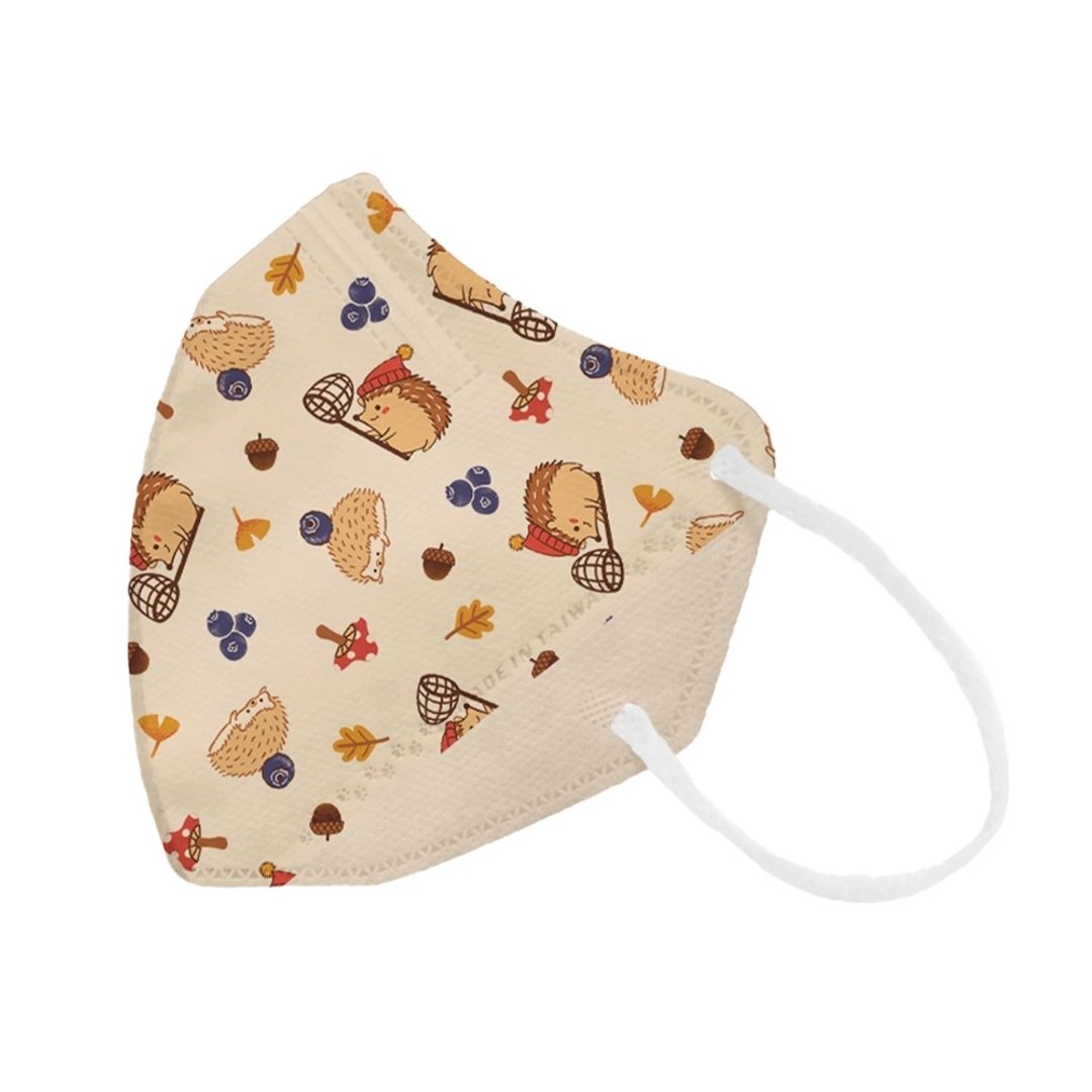 兴安-儿童立体医用口罩-刺猬(一盒50入)MIT台湾制造 - 口罩 - 其他材质 多色