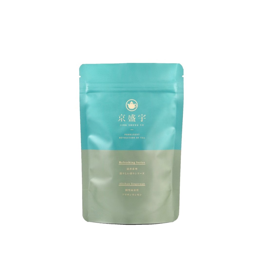 京盛宇【茶包】光之茶-阿里山金萱-原叶袋茶15入 - 茶 - 新鲜食材 蓝色