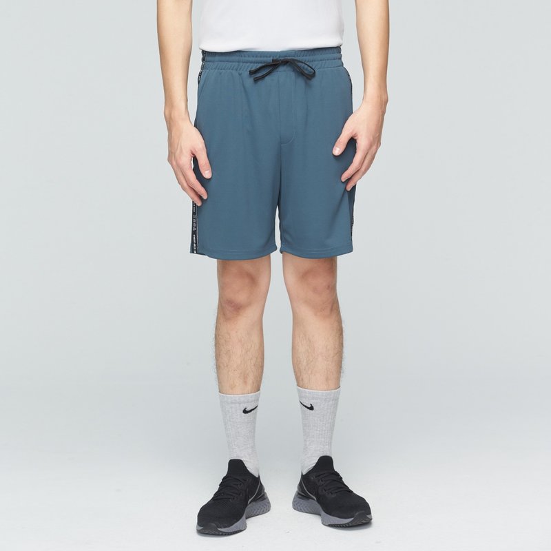 Cozee-抗菌除臭织带抽绳短裤(男)-午夜蓝 - 男士短裤 - 聚酯纤维 蓝色