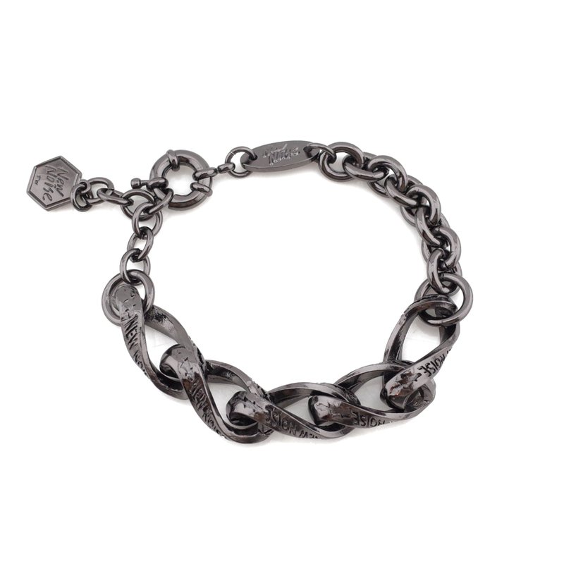 无限循环Loop声波手链黑金色款 - 手链/手环 - 其他金属 黑色