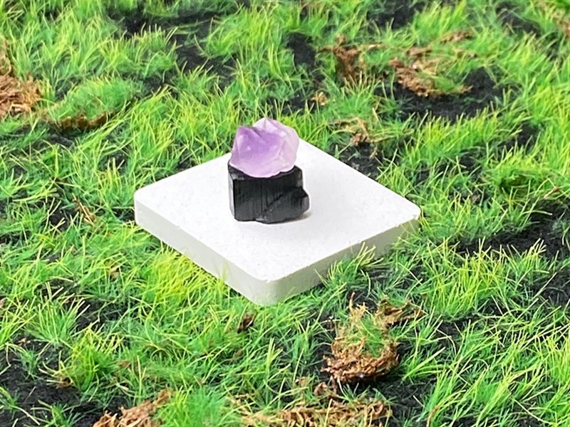 黑碧玺 紫晶骨干 | 招财开运 避邪保平安 | 入厝 礼品 快速出货 - 摆饰 - 水晶 多色