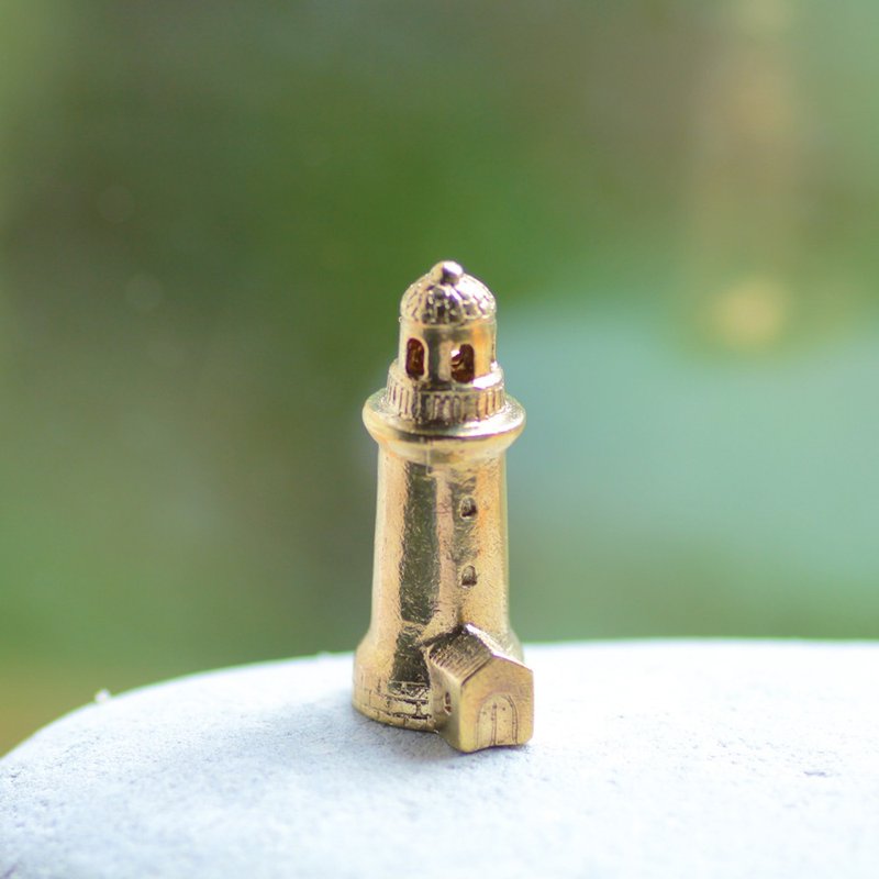 夜晚的灯塔-金属摆饰、疗愈小物 - 摆饰 - 其他金属 