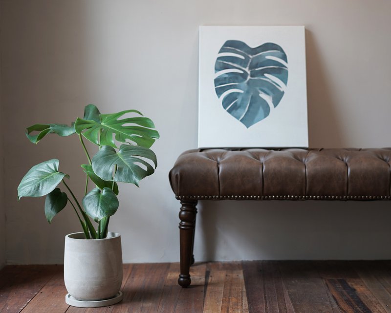 IARTS 【亲子】多色渐层压克力画-植叶系列 一人成行 - 插画/绘画/写字 - 压克力 