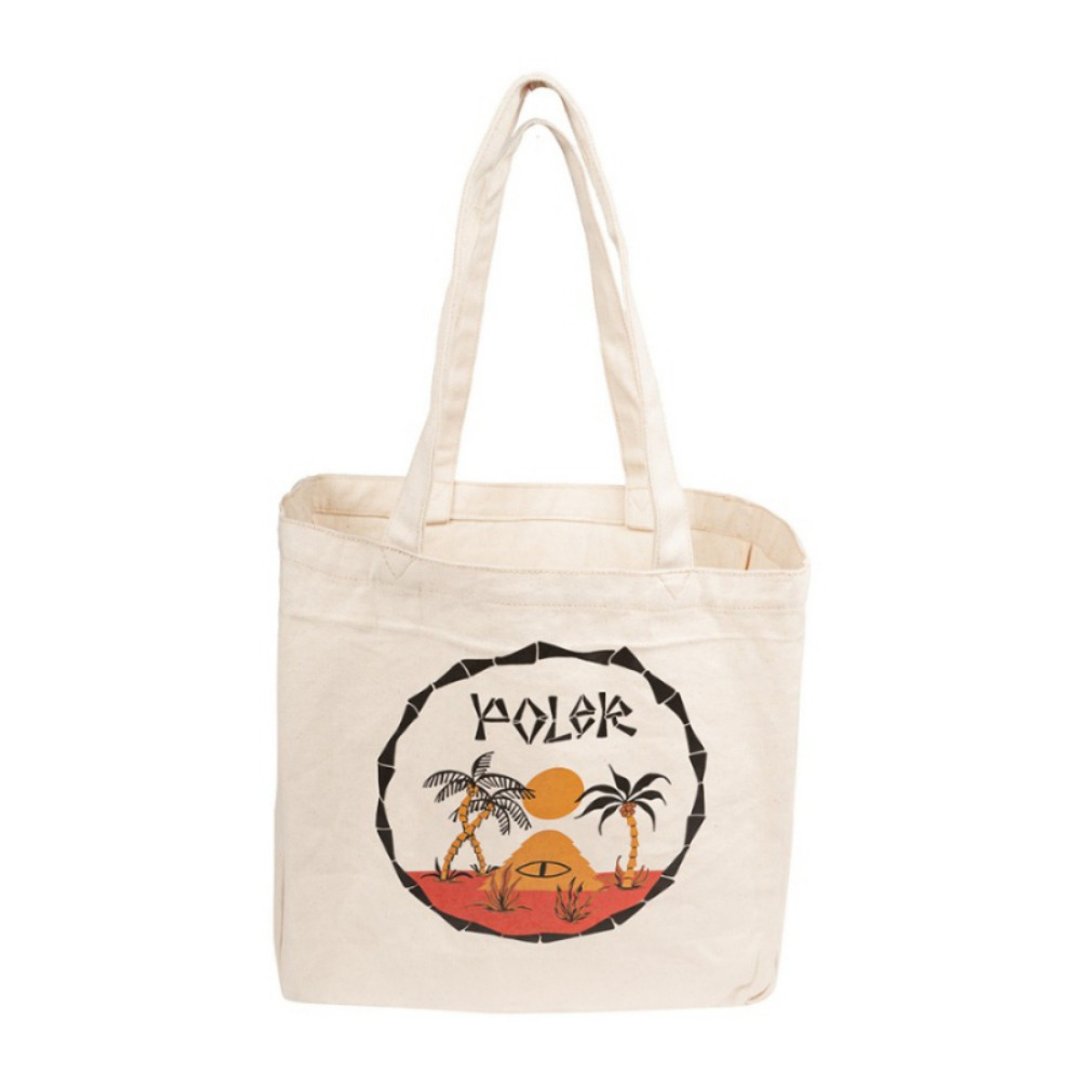 POLER TOTE BAG TRADER RICK 托特包 厚磅宽底帆布包 沙漠绿洲 - 手提包/手提袋 - 其他材质 多色