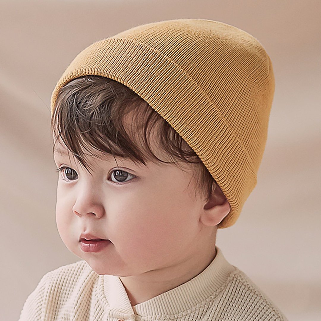Happy Prince 韩国制 百搭Beanie婴儿毛帽 - 婴儿帽/发带 - 棉 
