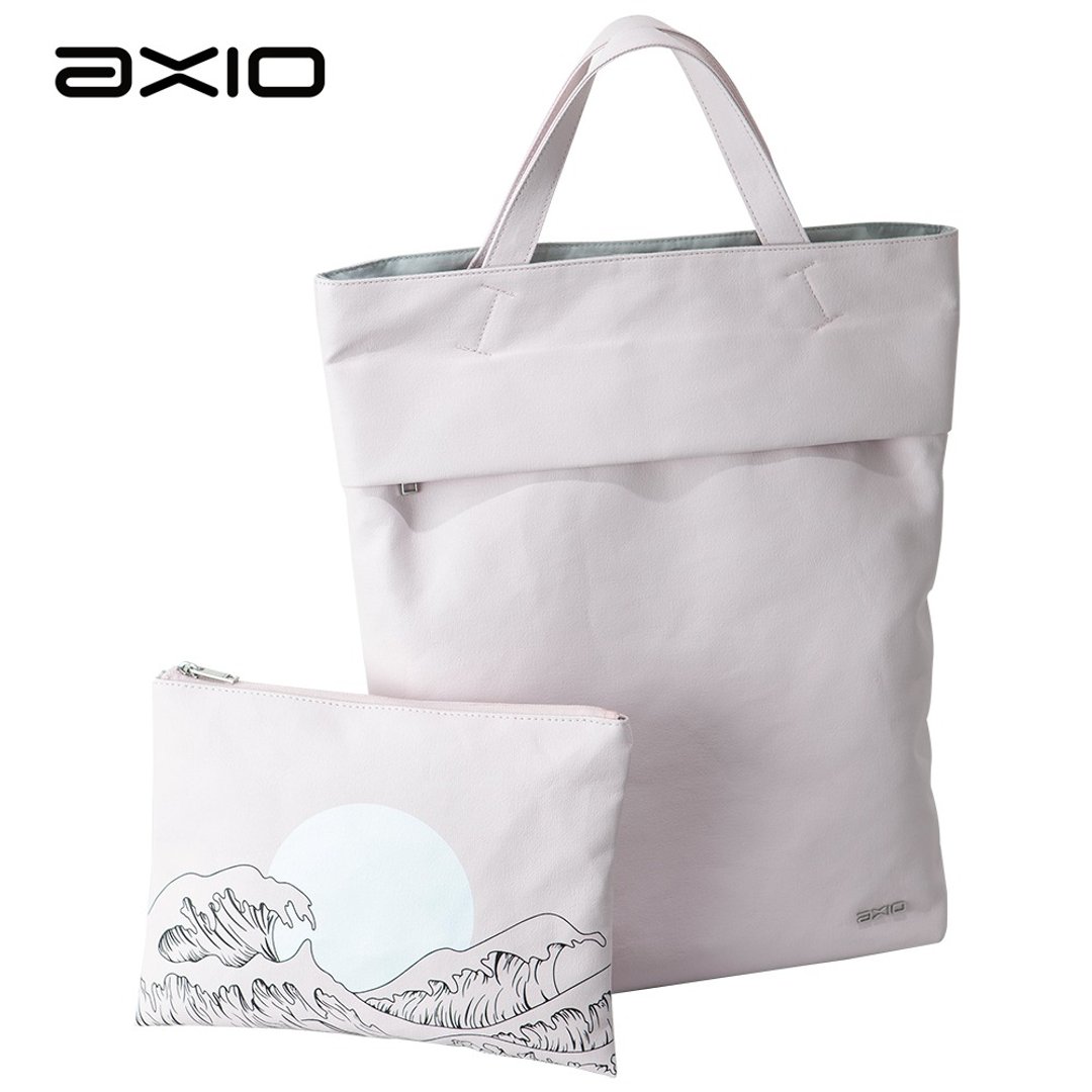 AXIO KISS 3WAY 多功能三用子母浮世绘帆布包(AK-453)粉色 - 手提包/手提袋 - 其他人造纤维 