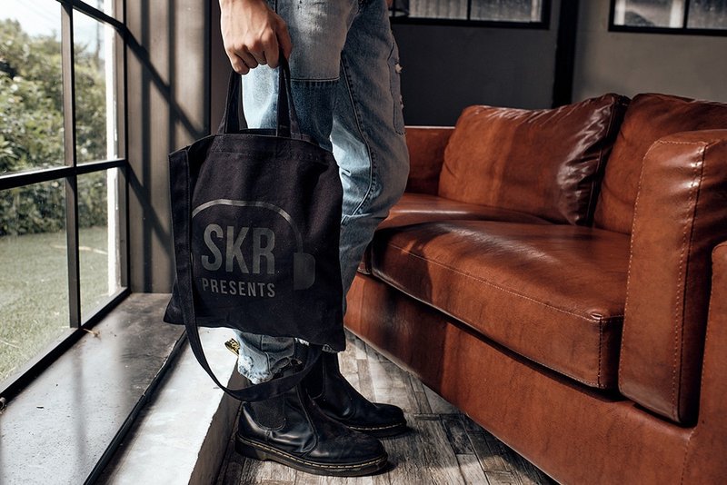 陶山音乐经典环保文青袋 - 手提包/手提袋 - 棉．麻 黑色